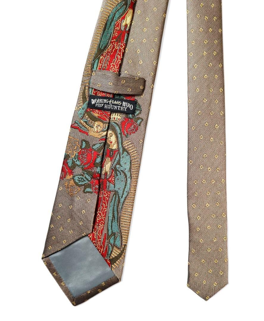 KAPITAL シルクツイル マリアタイベージュ KAPITAL マリア ネクタイ ベージュ Kapital Silk Twill Mary Tie