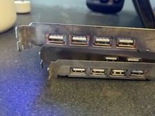 USB 2 PCI cards - 3 cards 4 and 2 ports