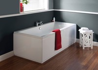 Veebath Umbro 1700x750 Square Bath Modern Bathroom Double Ended Acrylic Bathtub Veebath Umbro 1700x750 Square Bath Modern Bathroom Double Ended Acrylic Bathtub