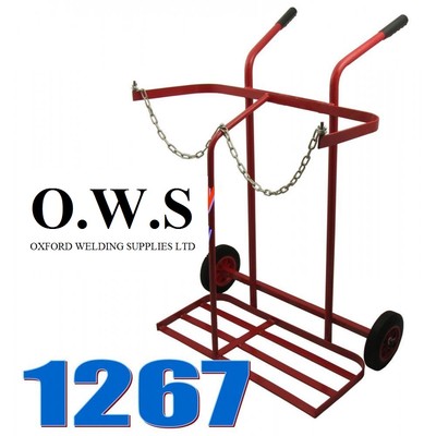 Chariot De Soudure à Gaz Portable 1267 - Double Bouteille Oxygène - Neuf - Marque Dyanatec