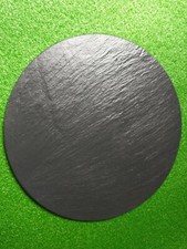 1 Sealed Bespoke Genuine 9" 23cm WELSH SLATE TABLE MAT  Ready to laser ROUND