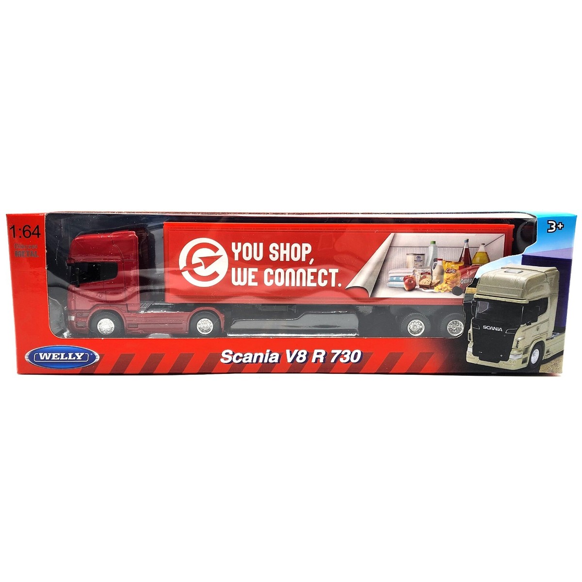 【1/64 中古ミニカー】SCANIA 730S Unique Model 1:64 Scania V8 730S (4 Versions) – Horizon Diecast