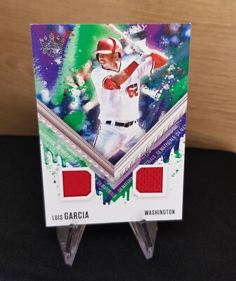 Panini 2021 Diamond Kings - Luis Garcia - Double Patch Memorabillia