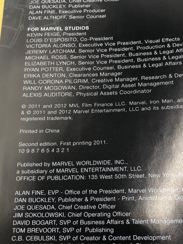 2012 Marvel The Art Of Iron Man 2 By John Barber Book USED FREE SHIPPING - Imagen 6 de 6
