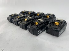 Makita BL1840, Set Of 9 18v Lithium Ion 4.0ah Battery Not Working For Parts
