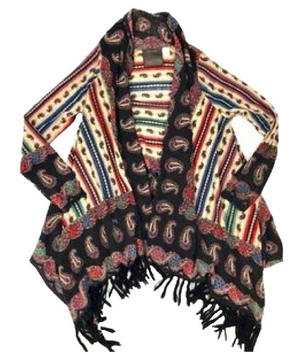 76 Vintage Anthropologie Guinevere Papillon Butterfly Cardigan S