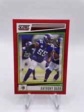 2022 Panini Score Football Red Anthony Barr #108 Minnesota Vikings