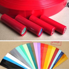 22 38mm Multi-Color PVC Heat Shrinkable Tube Wrap Battery Sleeve Protector