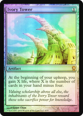 MTG FOIL Ivory Tower - From the Vault: Relics #4 | eBay