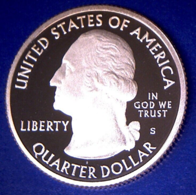 2011 S 25C Clad Proof VICKSBURG AMERICA THE BEAUTIFUL QUARTER **IN