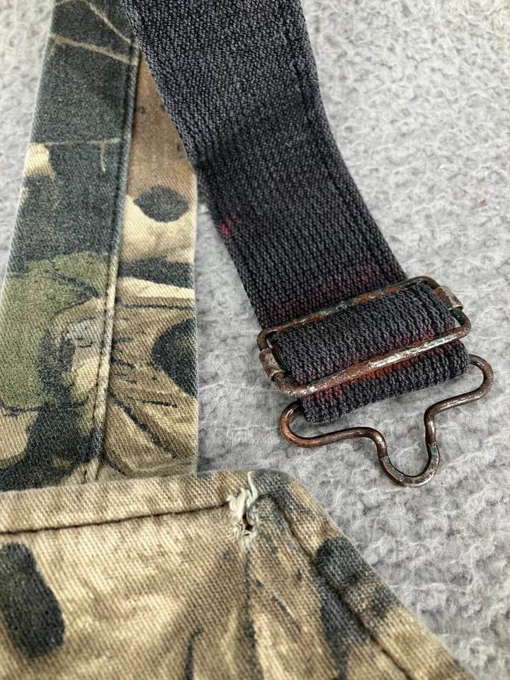 Vintage Mossy Oak Bib Overall Mens Brown Camouflage Hunting Realtree Insulated - Image 3 of 4