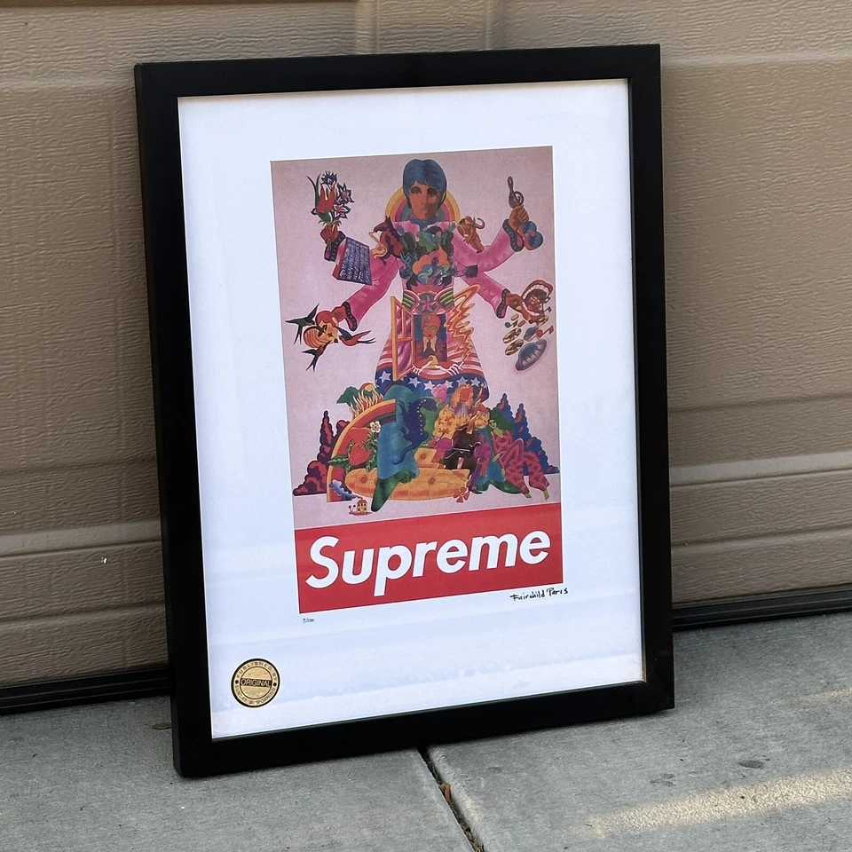 Supreme 9/500 Fairchild Paris Paul McCartney Framed Art Print Sunday B Morning - Image 2 of 4