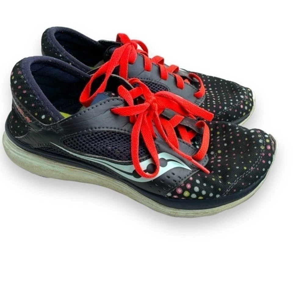 Saucony Polka Dot Running Shoes Athletic Sneakers Tennis Shoes Womens Size 7.5 - Image 4 of 4