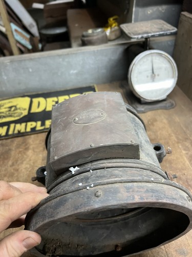 Champion IJSG Gas Light Lamp Headlamp Headlight Brass Bucket Boston Mass Parts - Picture 4 of 19