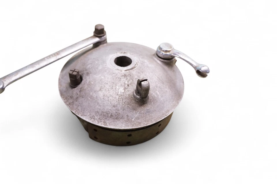 BSA A10 FRENO DE TAMBOR PLACA DE ALEACIÓN DORADO SUPER FLASH ROHETE DE CARRETERA *RG25 Foto 3 de 4