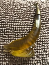 Vintage Avon skin so soft Bath Oil Dolphin Decanter half full 8 fl oz E