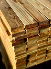 Siberian Larch Cladding Batten Profile 28x90mm Grade AB Kiln Dried