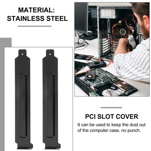 20 PCS PCI Slot Cover Case Heat Dissipation Dustproof Blank Panel Plate - Afbeelding 7 van 12