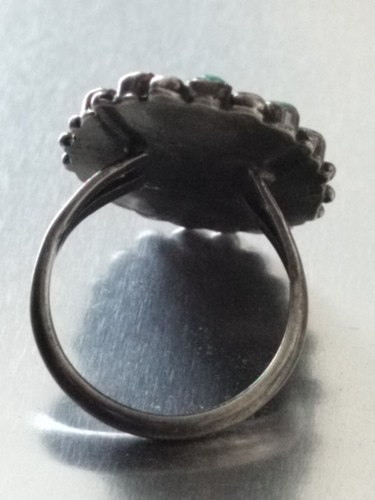 Antique Native American Zuni ring from prominent family - Picture 5 of 5