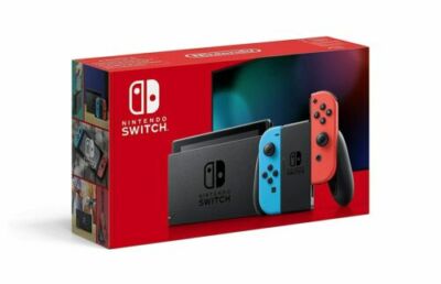 Nintendo Switch Konsole gebraucht Auswahl- Neon-Rot-Blau, Grau  