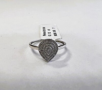 Ella Stein - Drop Fashion Ring Ss Size 7