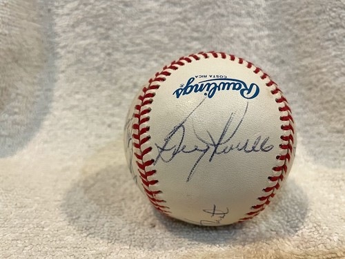 SWEET Multi-HOFer AUTOD Baseball, Minnie Minoso, Johnny Mize, Fergie Jenkins JSA - Picture 4 of 8