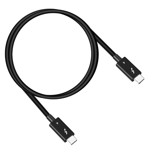 Für PC Intel zertifiziert Thunderbolt 4 Kabel 40 Gbps 100 W Gen 2 USB 4 Typ C Kabel - Bild 14 von 18