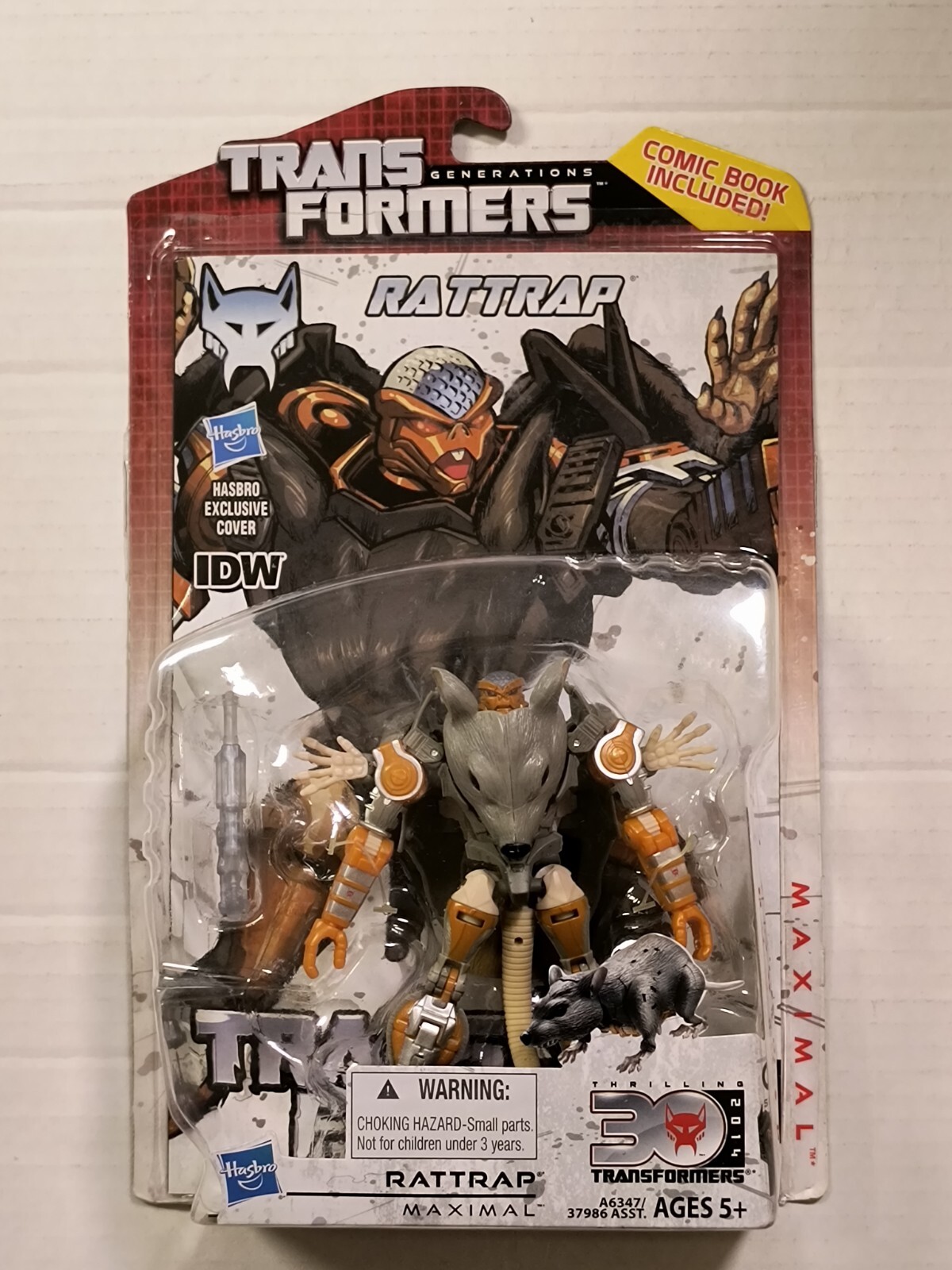 Transformers Generations: Thrilling 30 Deluxe Maximal Rattrap 2013 NEW! MISC