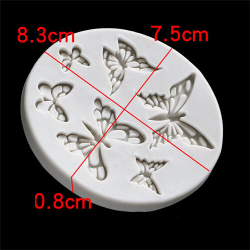 3D Schmetterling Silikon Form Fondant Schokolade Kuchen Dekorieren Backform Zum Selbermachen - Bild 10 von 11