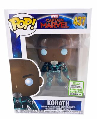 Funko Pop! Captain Marvel Korath #437 2019 ECCC Comic Con Exclusive