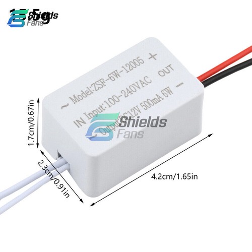 100-240AC to DC12V Voltage Converter Transformer Power Supply LED Driver Adapter - Picture 20 of 31