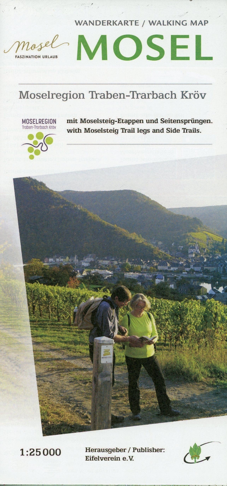 Moselregion Traben-trarbach - Kröv 1 : 25 000 | (land-)karte | Deutsch
