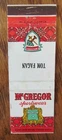 CLOTHING STORE MATCHBOOK COVER: McGREGOR SPORTSWEAR (TOM FAGAN) -G23