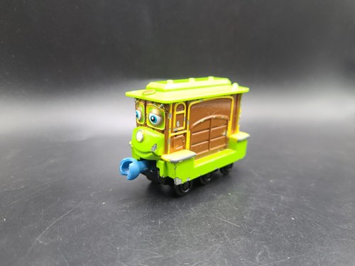 Chuggington Zephie Figure Die Cast Green Train TOMY Ludorum 2010 FREE POST - Picture 4 of 9