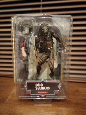 2007 Sota Toys Dog Soldiers Brown Werewolf Figur Film RAR