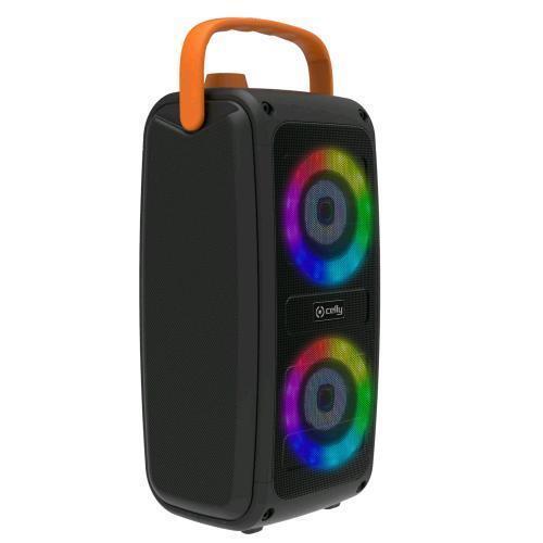 Celly KIDSPARTYRGB: Cassa Bluetooth Karaoke con Luci per Bambini