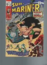 Sub-Mariner #28 (Aug 1970, Marvel) VF- 7.0 Brutivac Appearance