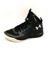 Under Armour Sneakers Mens Clutch Fit Black 8.5 Basketball Shoes Mid Top