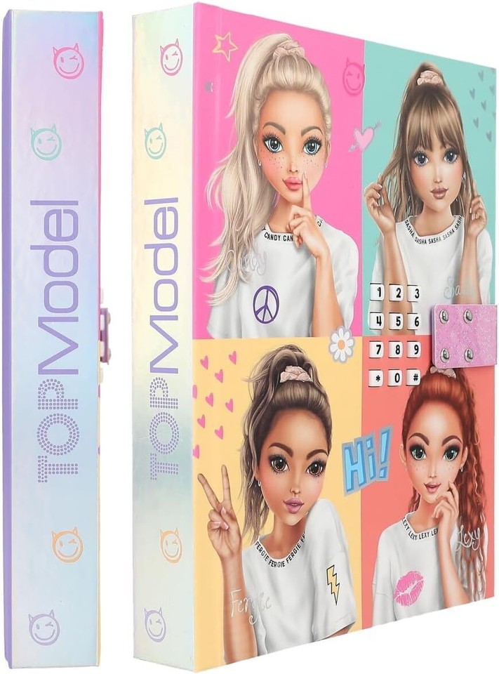 Depesche 12710 TOPModel Snap Shots Diary with Number Code and Sound