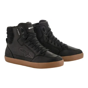 Alpinestars J6 Black Gum Waterproof Casual Motorcycle Boots Trainers Shoes