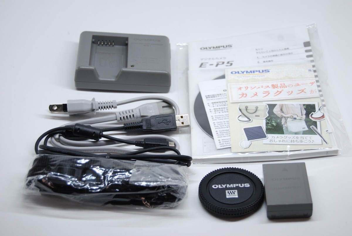 NEAR MINT] Olympus PEN E-P5 Silver Digital Camera [SC 884] silver