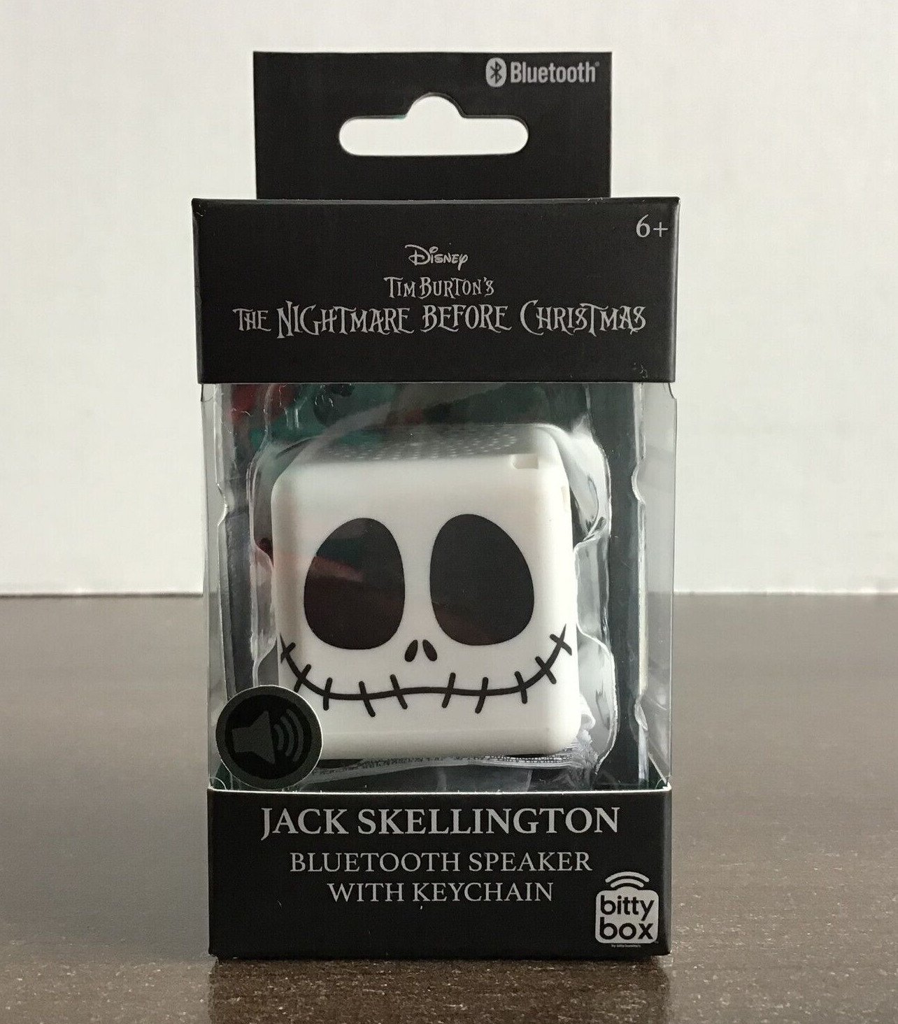Nightmare Before Christmas Jack Skellington Bitty Boomers Bluetooth Mini-Speaker