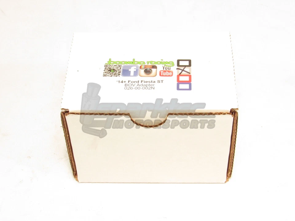 Adaptador de válvula de soplado Boomba Turbo BOV aluminio 14-18 Ford Fiesta ST 1,6 L EcoBoost Foto 2 de 4