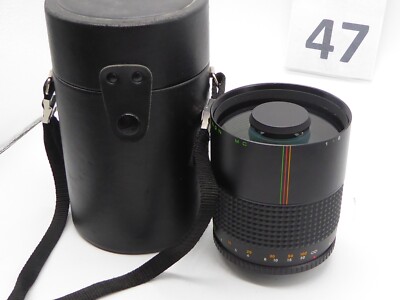 Makinon 500mm F8 Reflex Spiegelobjektiv Pentax PK Mount K1000 ME SUPER MV