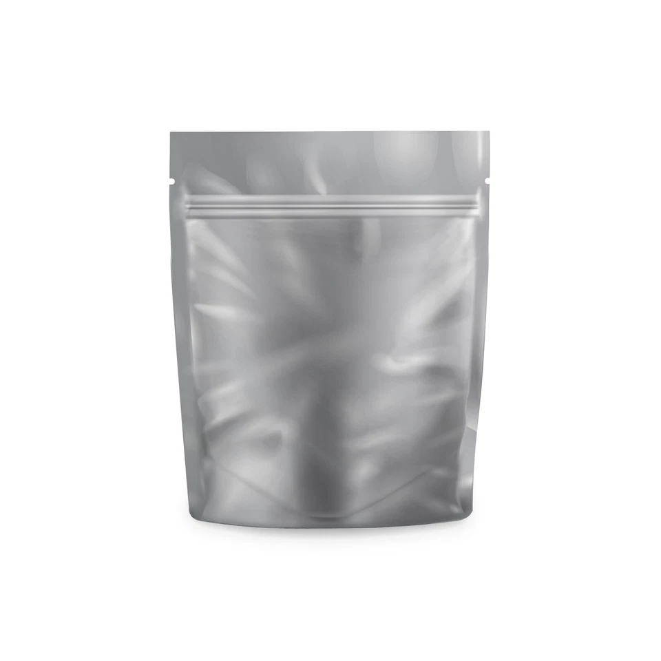 Bolsas de Mylar Loud Lock 1.000 unidades - Bolsas de sellado con cremallera blancas/claras de 1 gramo Foto 3 de 4