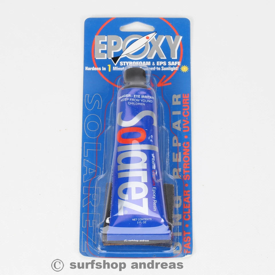 Solarez Epoxy Tube 56g Repair UV Licht Reparatur Windsurfboard
