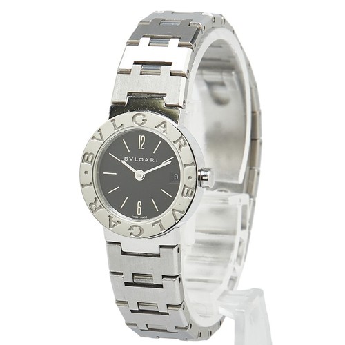 BVLGARI Bulgari Bulgari Watches BB23Stainless Steel Quartz black dial 【Used】 - Picture 3 of 8