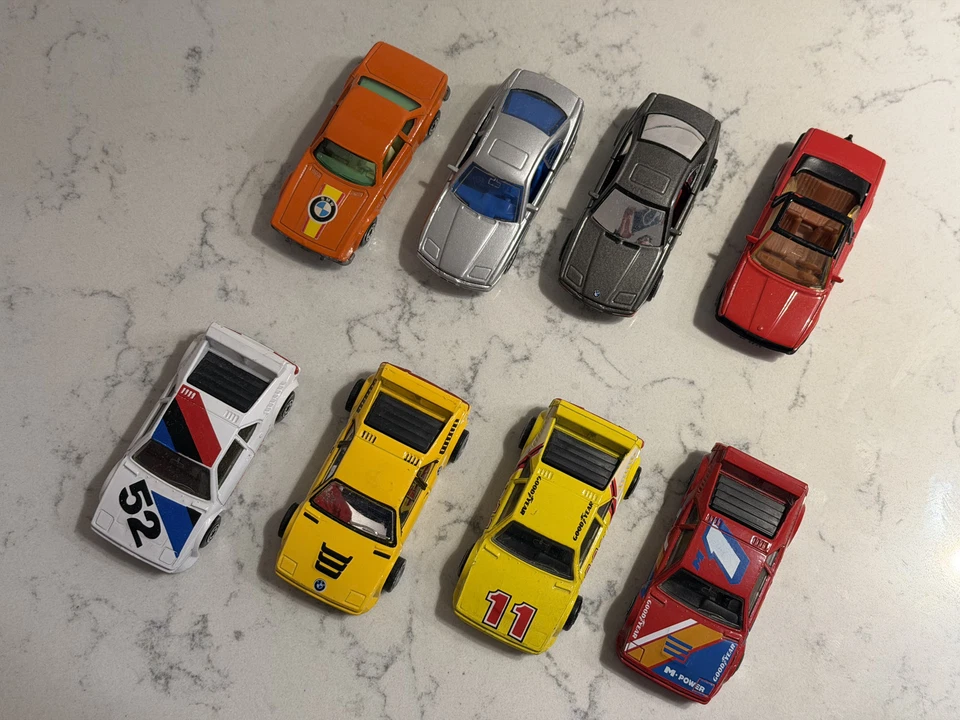 Colección BMW MATCHBOX 1975 y 1988 vintage, 8 coches, raro Foto 3 de 4