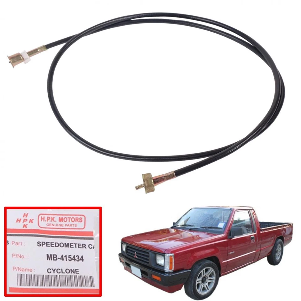 Cabo velocímetro medidor de velocidade para Mitsubishi L200 Mighty Max Pickup 1986-1996 - Imagem 2 de 4