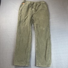 Empyre Jogger Pants Men s Relax Corduroy Baggy Cotton Skate Green Size Small Y2K